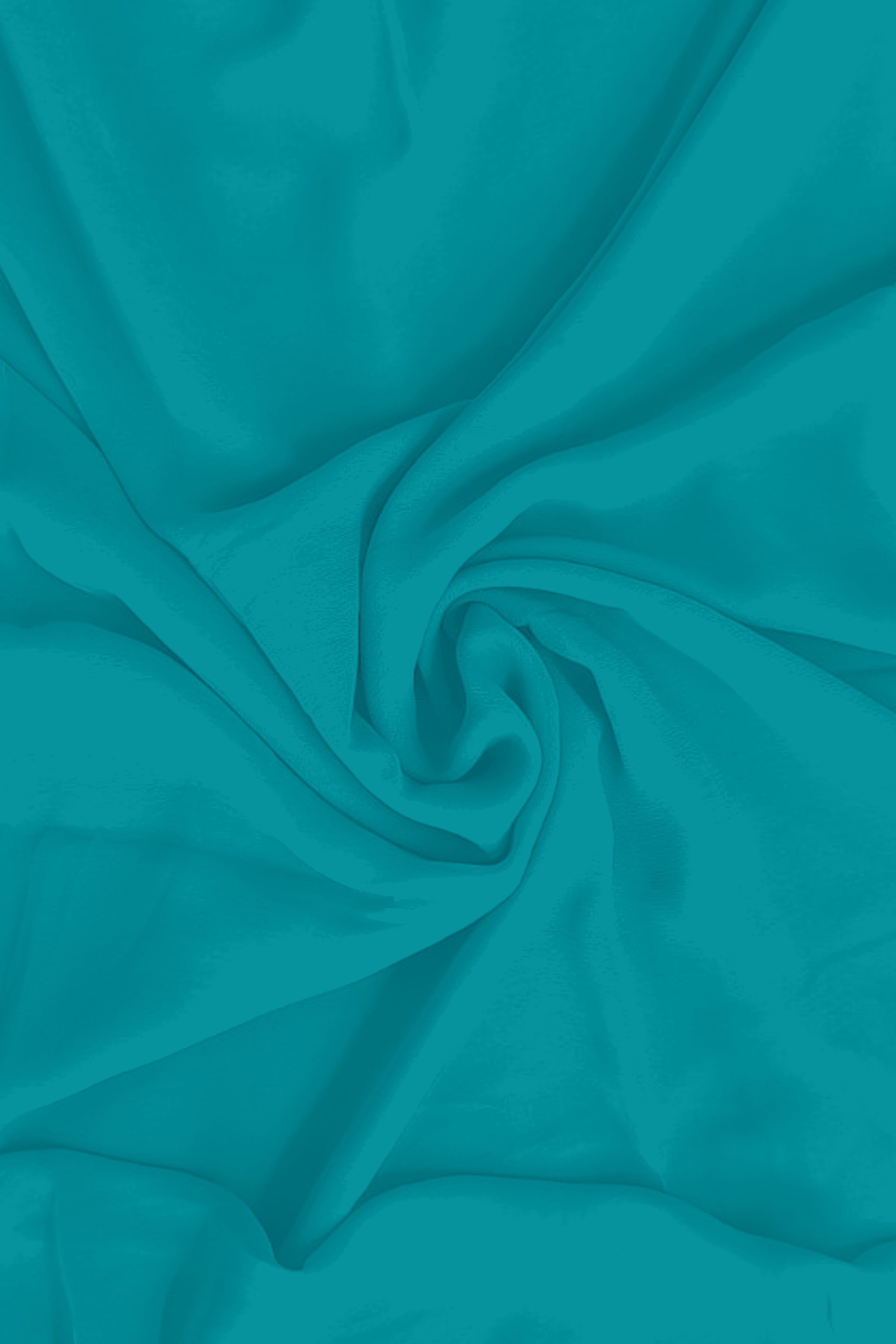 georgette weightless cyan saree with grain texture