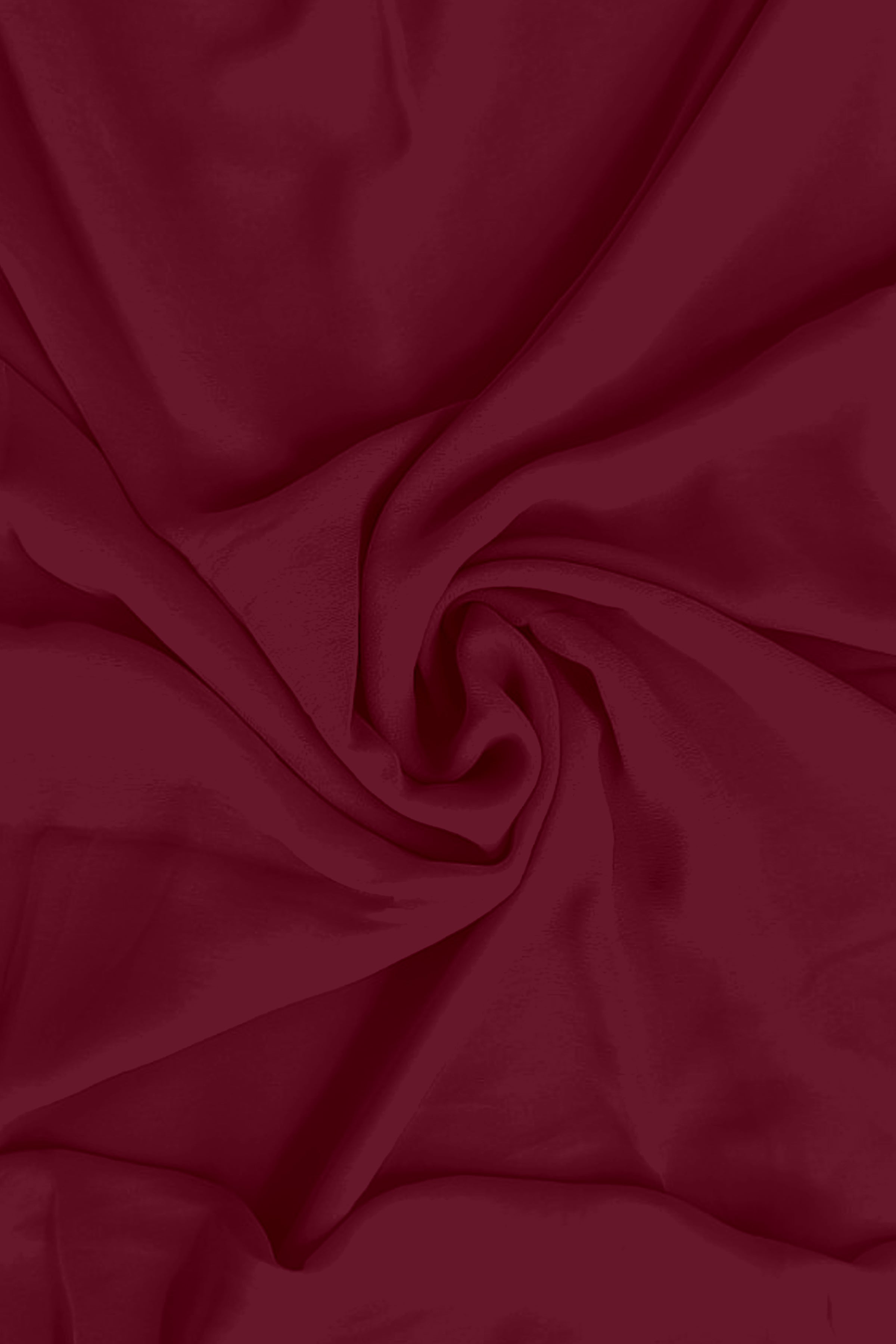 Georgette Weightless Maroon Saree With Grain Texture