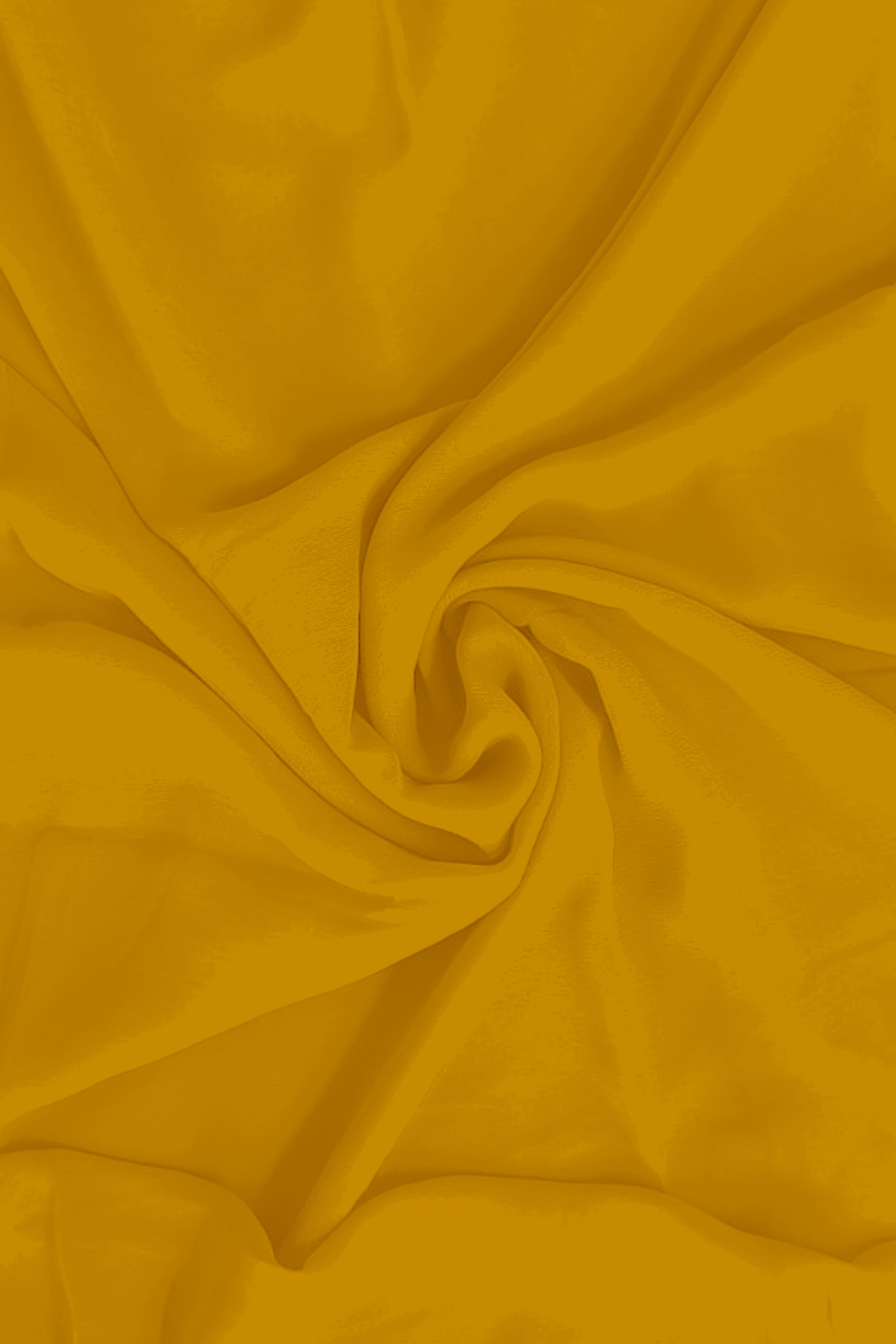 georgette weightless haldi yellow saree with grain texture