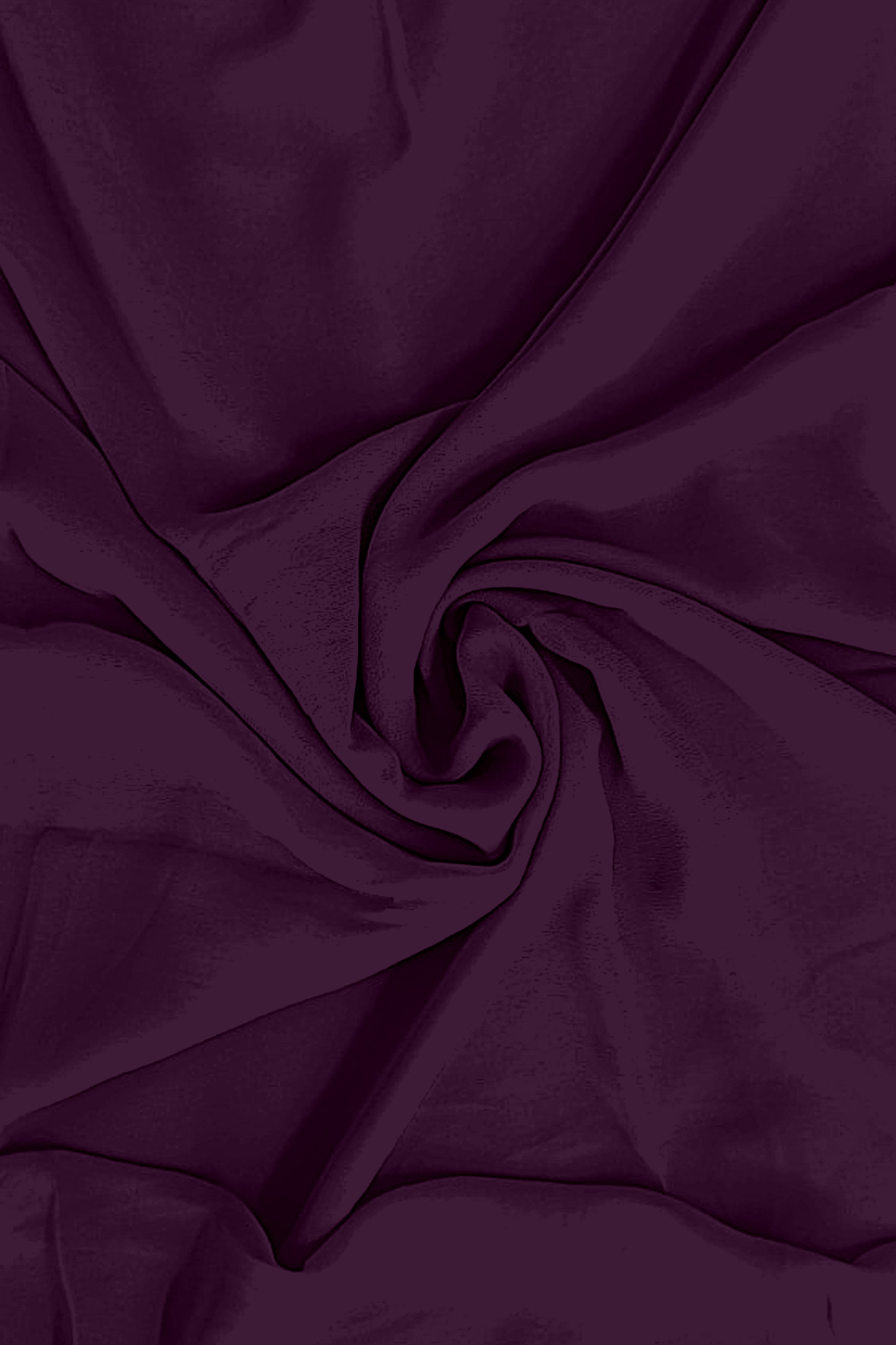 georgette weightless raisin saree with grain texture