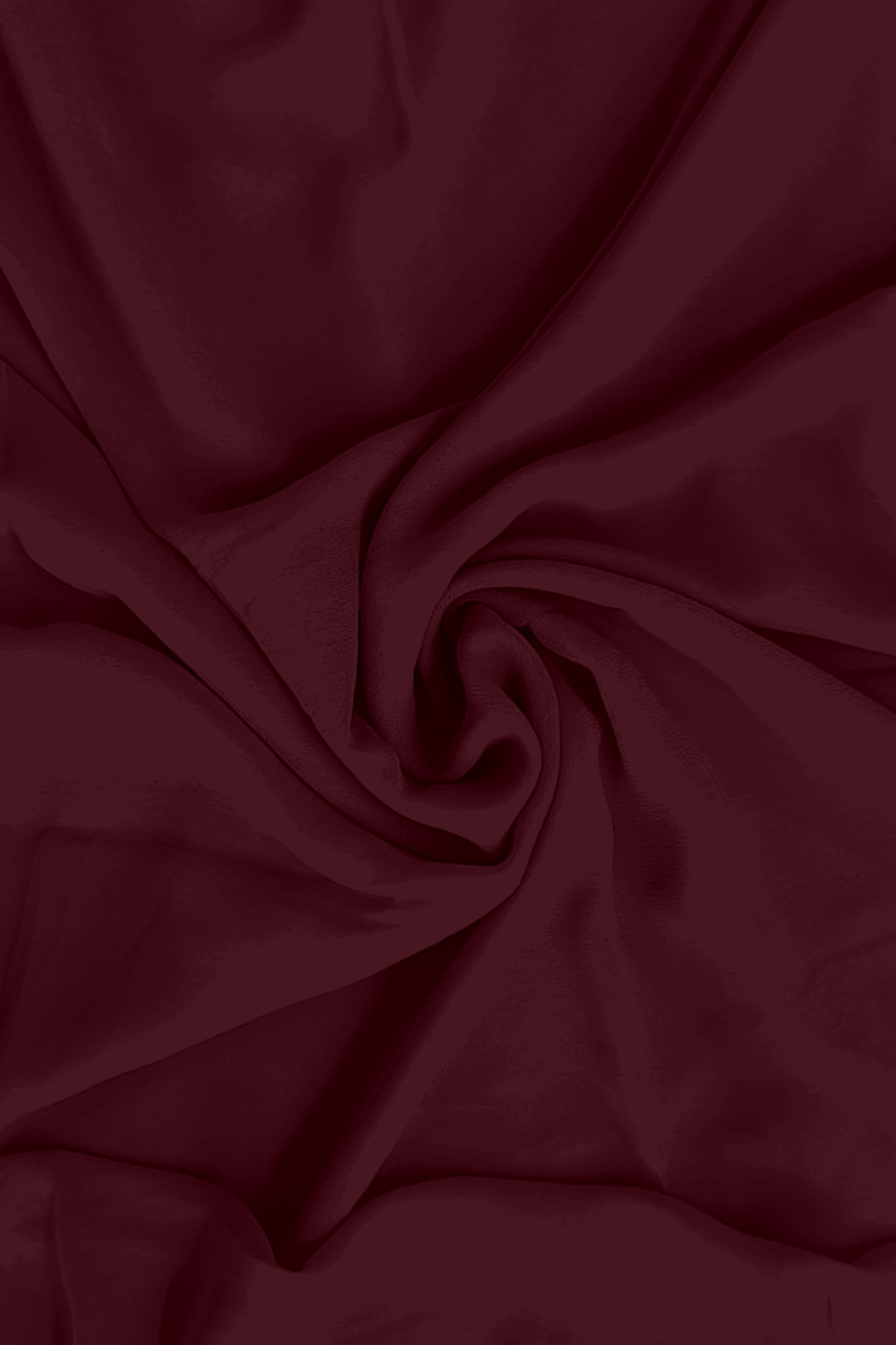 Georgette Weightless Coffee maroon Saree With Grain Texture