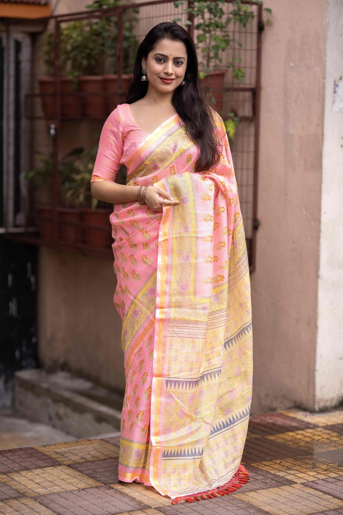 Soft Kota Silk Printed saree