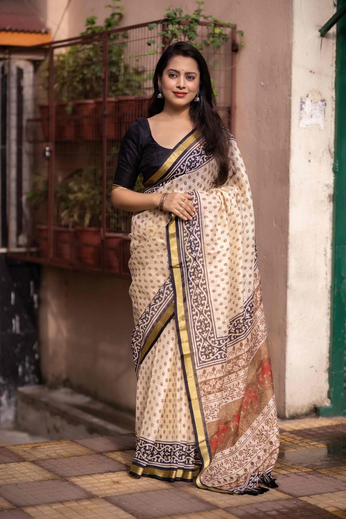 Soft Kota Silk Printed saree