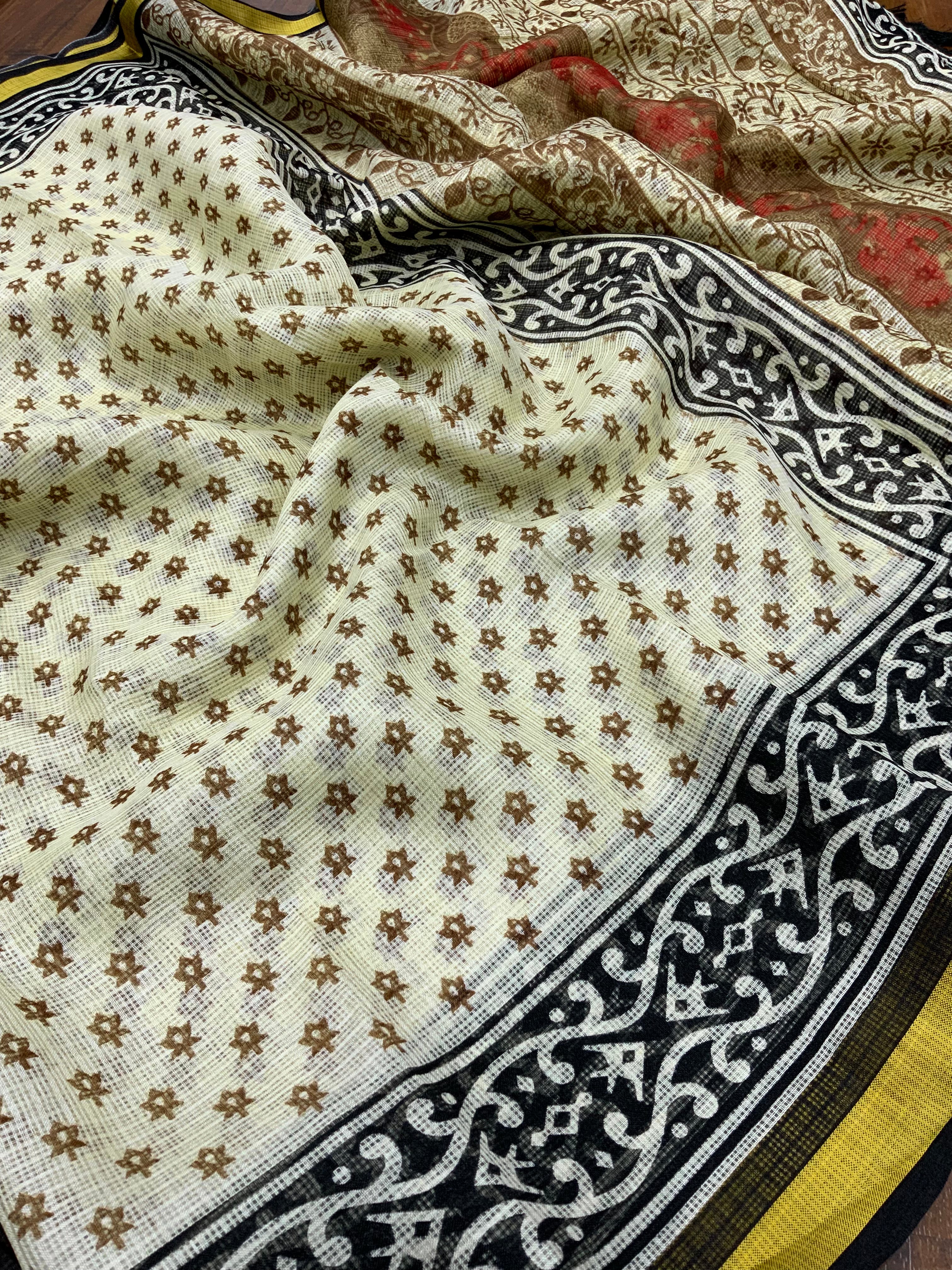 Soft Kota Silk Printed saree