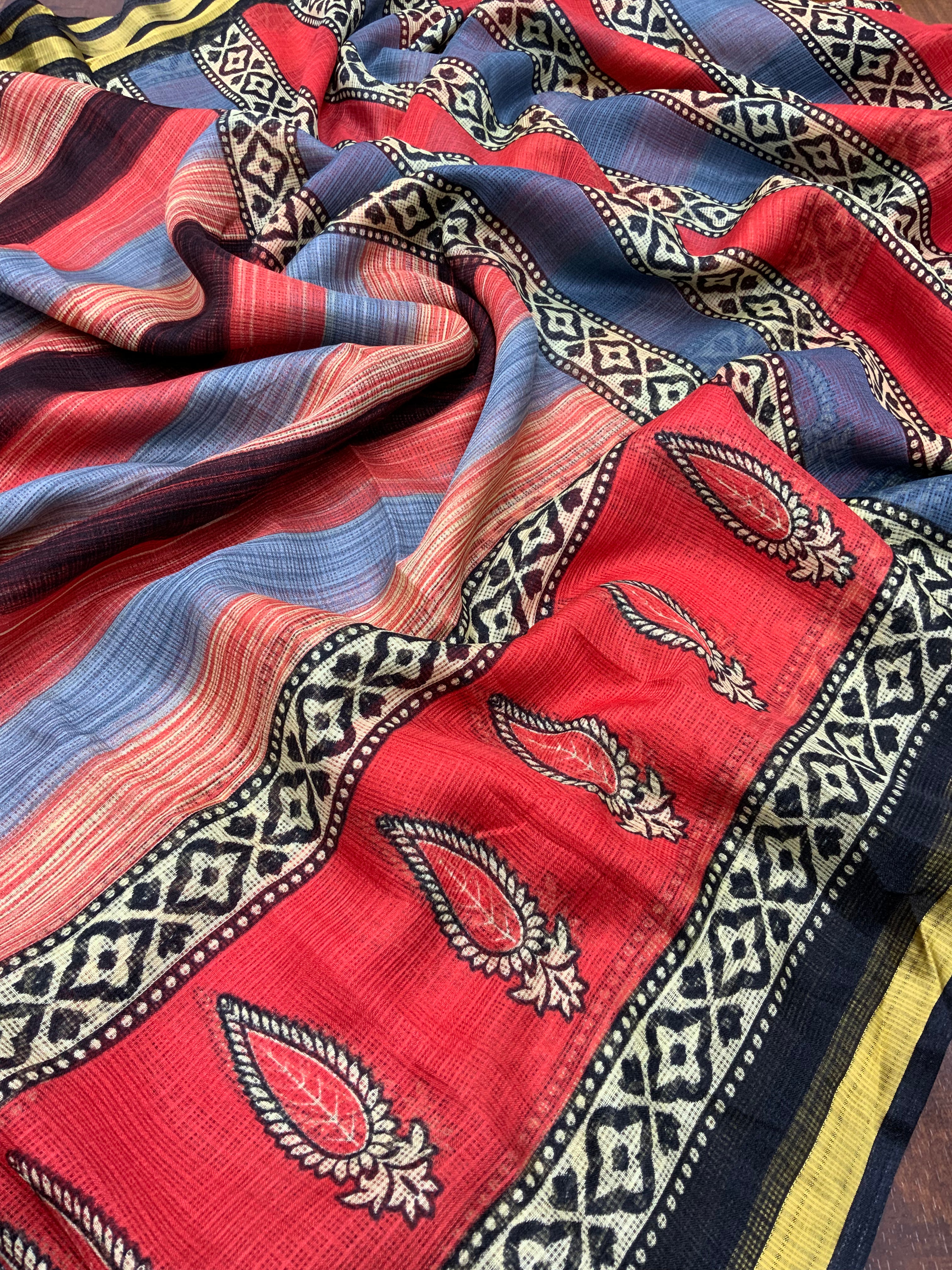 Soft Kota Silk Printed saree