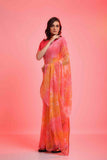 Prizam Sequence Strip Chiffon Saree