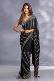 Faux Georgette Ornate Design Saree