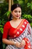 Kota Doria printed saree