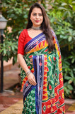 Jute Silk Printed saree