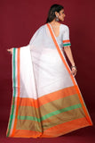 India flag Cotton Saree