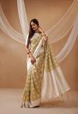 Cotton Silk Zari Woven Saree