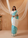 Cotton Silk Zari Woven Saree