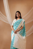 Cotton Silk Zari Woven Saree