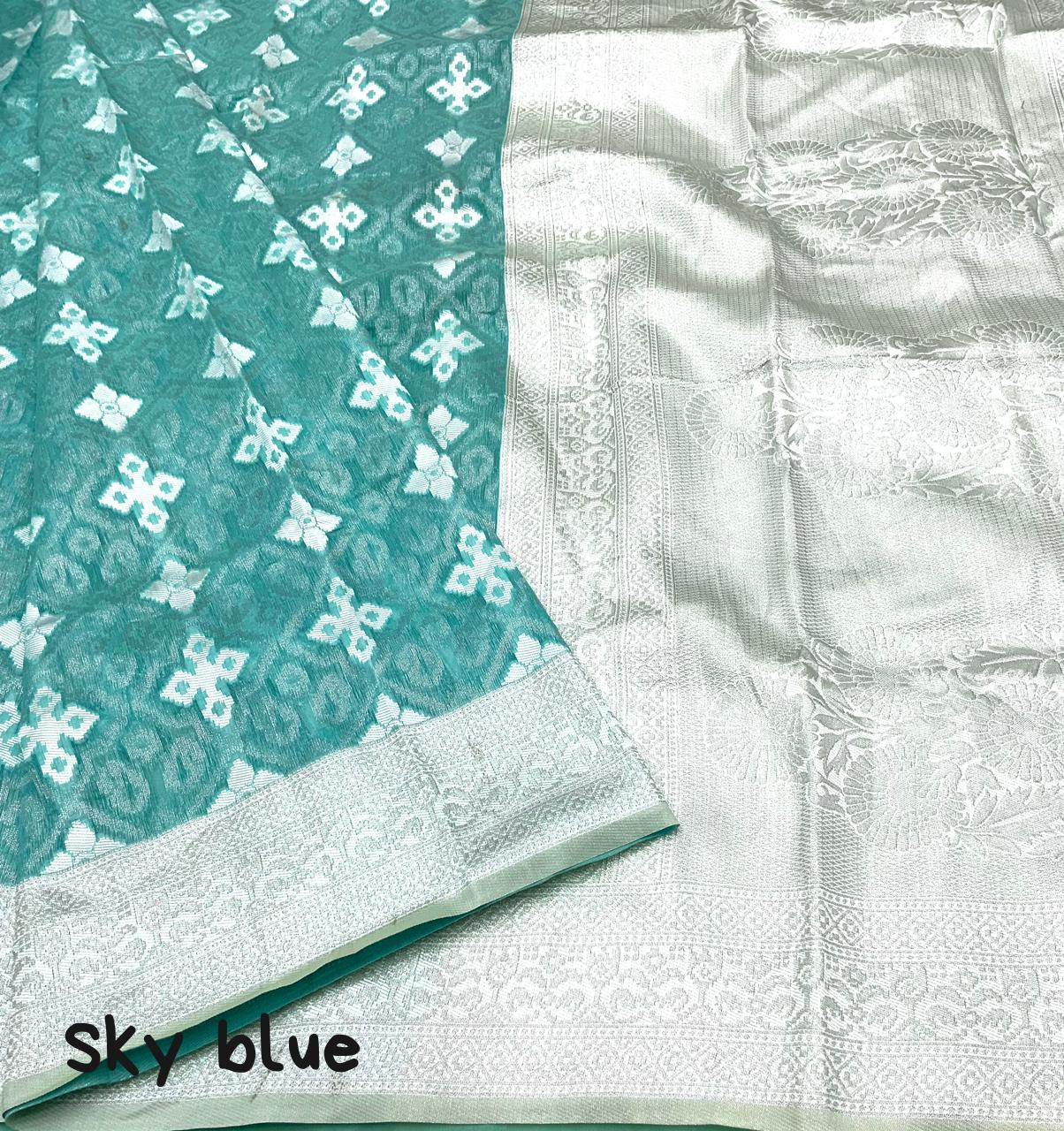 Cotton Silk Zari Woven Saree